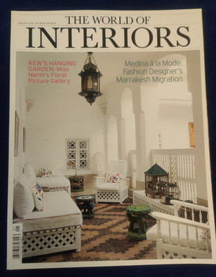 The World Of Interiors Jan 2008 Kew's Hanging Garden Medina A La Mode PB