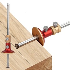 Wheel Marking Gauge Solid Metal Bar Fine Tuning Woodworking Scribe Tool Kits