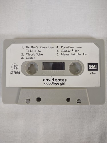 David Gates - Goodbye Girl - Cassette - 1978 Tested - Classic Soft Rock 🔥 Bread - Picture 4 of 9