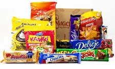 Polish Snacks Candy Gift Box Treats Poland Chocolates Wafers Cookies 