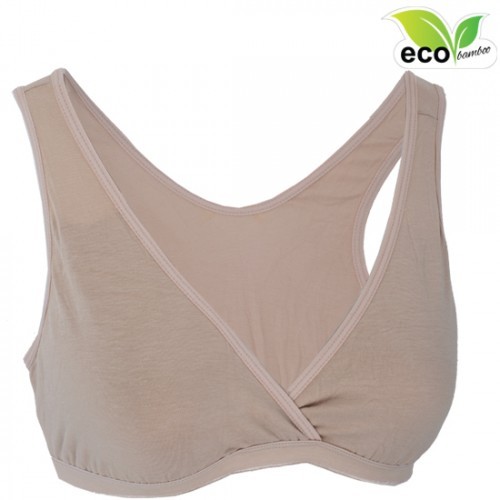 Breastfeeding Sleep Bra (Eco Collection *Bamboo*)- w removeable padding - Picture 3 of 3