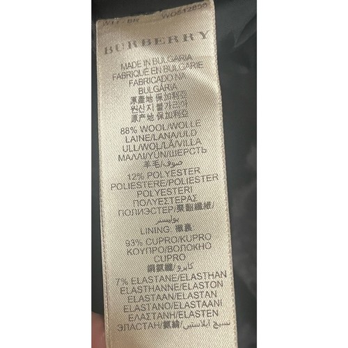 Burberry Brit Dress US Size 8 Black Leather T-Shirt Shift Dress US 8 UK 10 - Picture 9 of 14
