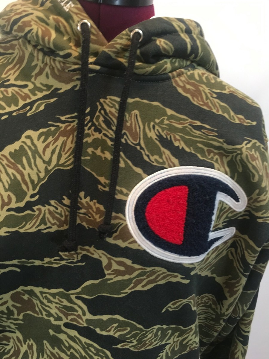 Supreme x Champion FW15 hoodie SMALL Camo EUC | eBay