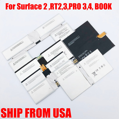 New Battery For Microsoft Surface RT 2 3 / Pro 2 3 4 5 6 7 / Surface Book 1 2