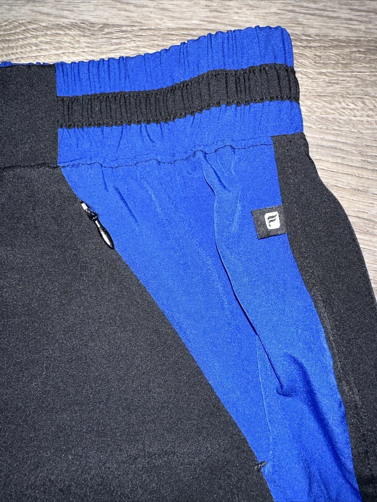 fabletics athletic zipper joggers sweatpants