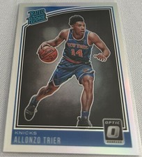 2018-19 Donruss Optic Basketball Allonzo Trier New York Knicks Holo Silver RC