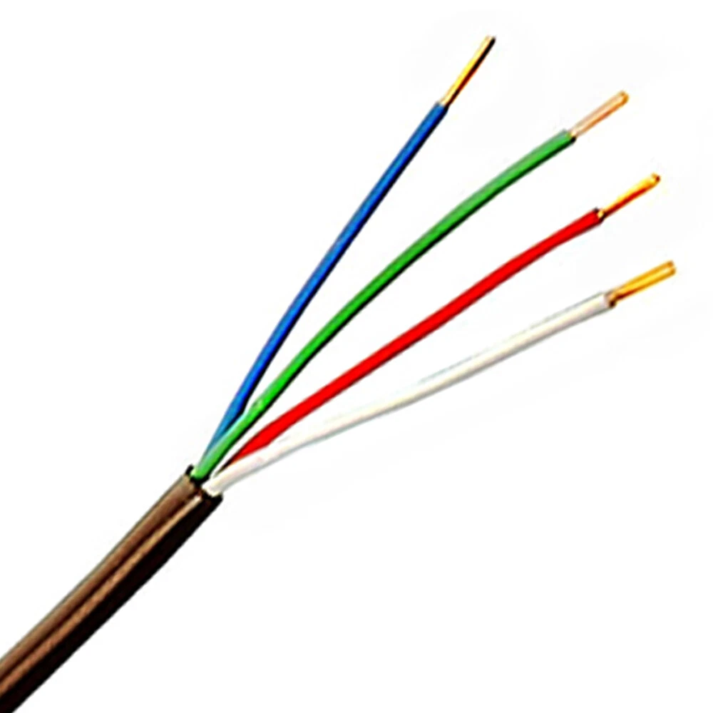 Thermostat Wire 20 4 Solid Copper 20AWG 4 Conductor Power Limited Cable UL CL2