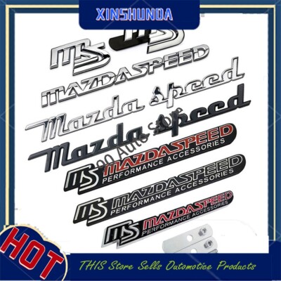 Modified MS Mazdaspeed Metal Car Body Sticker for Mazda CX9 CX7 CX5 MX5 Atenza