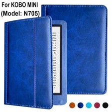 Shockproof N705 Smart Cover Auto Wake/Sleep Folio Funda for Kobo Mini
