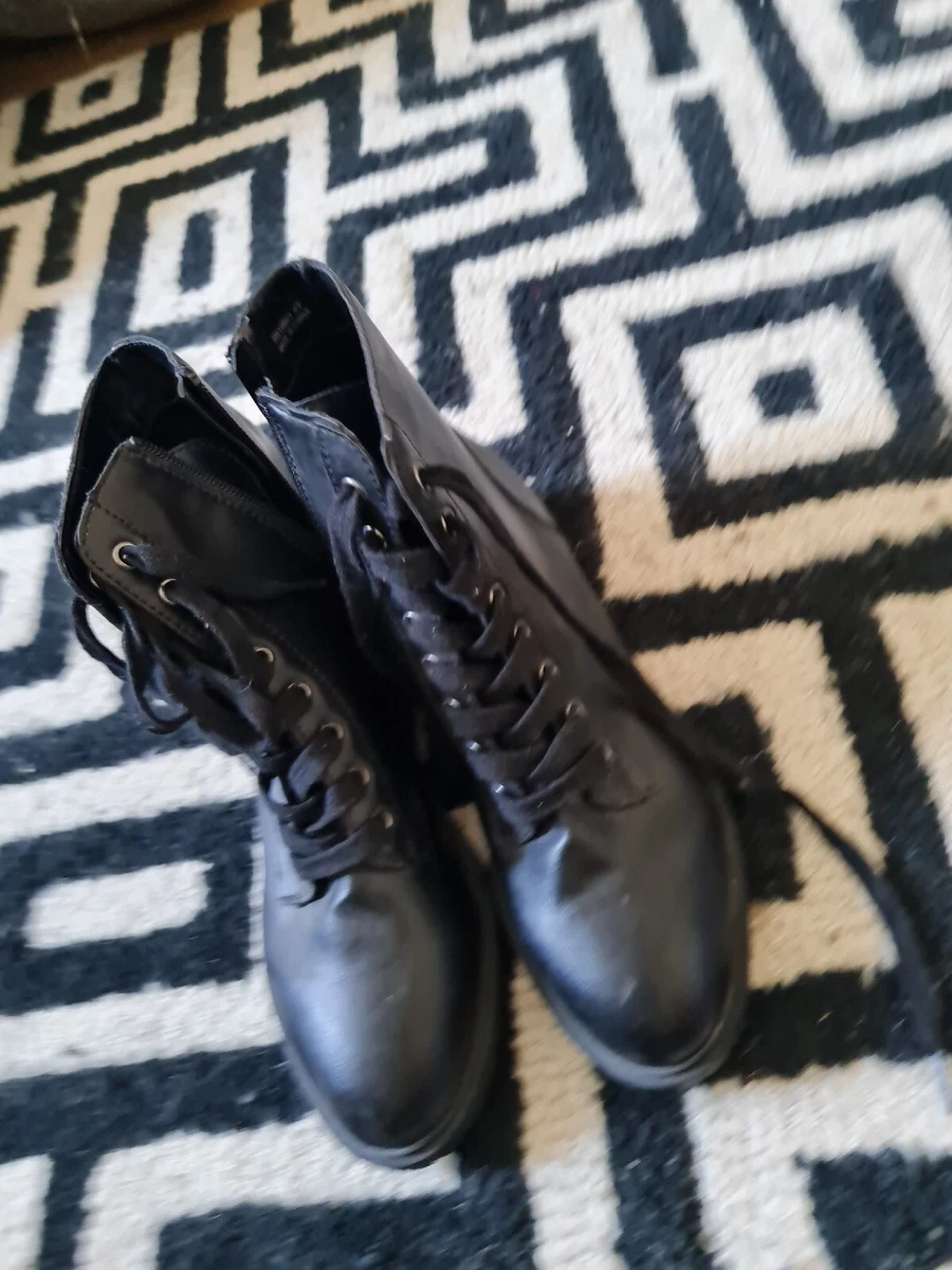 Long black clearance boots new look
