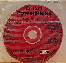 SC3228    POWER PICKS  HITS SOUND CHOICE KARAOKE CDG HARD