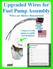 Upgraded fits Dodge Hellcat Fuel Pump Assembly Connector Plug Wiring Harness