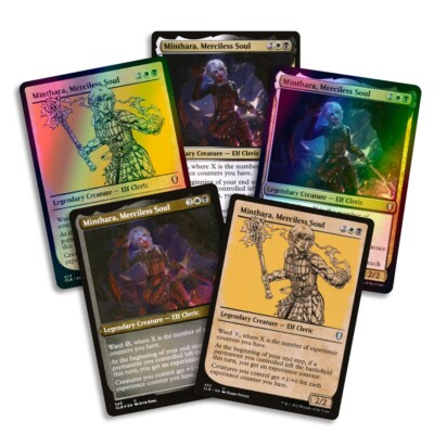 5x Minthara, Merciless Soul Collection Baldur's Gate Official MTG Cards |  eBay