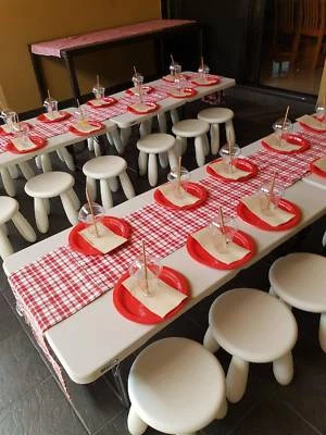 Kids Party Hire Tables Stools High Chairs Easels Candy