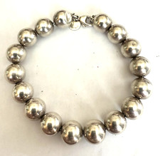 TIFFANY  Co Sterling Bead Bracelet