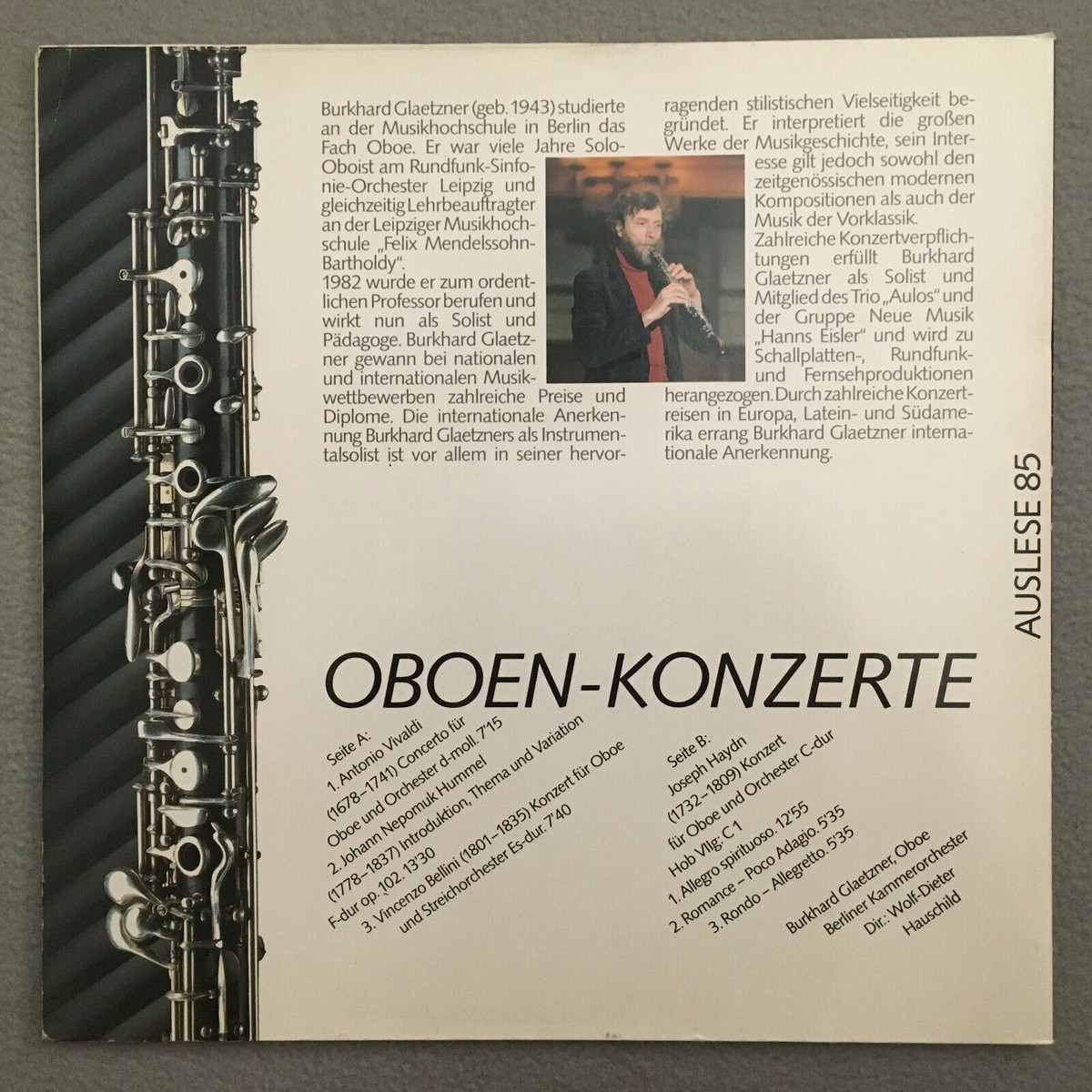欧CD Vivaldi, Schellenberger; Liszt Chamber Orch Concerti for Oboe SK66271 Sony Classical /00110 CD Vivaldi, Schellenberger; Liszt Chamber Orch SK66271 Sony