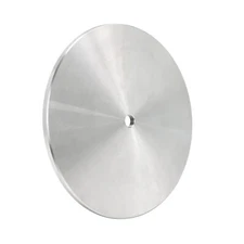 8’’ x 1/2’’ Aluminum Disc Lapping Plate for Flat Abrasive Wheels Aluminum Bac...