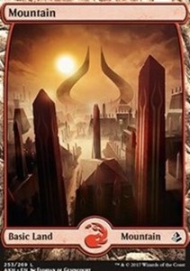 Mountain (Full Art) x4 - Amonkhet - NM-Mint, English - Amonkhet