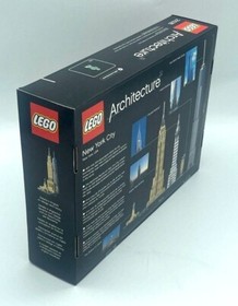 LEGO ARCHITECTURE New York City 21028 Brand New & Sealed
