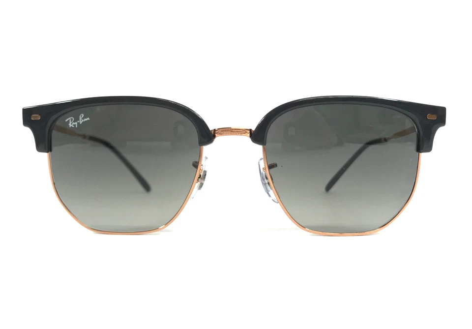 Gafas de sol Ray-Ban RB4416 NUEVAS CLUBMASTER 6720/71 gris oscuro sobre oro rosa 51 mm Foto 2 de 4