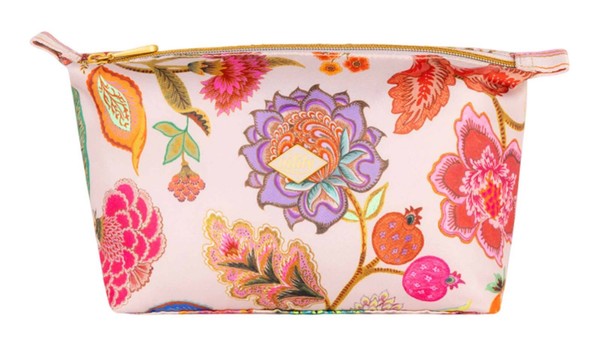 Oilily Camila Cosmetic Bag Kosmetiktasche Shifting Sand Beige Bunt Neu-image