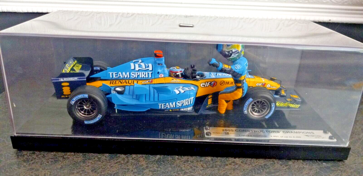 RENAULT R25 F1 1:18 HOT WHEELS 2005 Constructors' Champion RENAULT R25 F1 1:18 HOT WHEELS 2005 Constructors' Champion