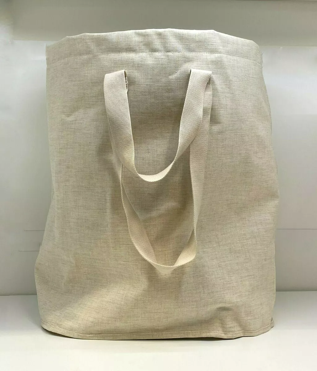 PURRPINGLA Laundry bag, beige, 26 gallon - IKEA