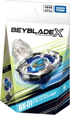 BX-01 Beyblade X Starter Dran Sword 3-60F Takara Tomy Japan | eBay
