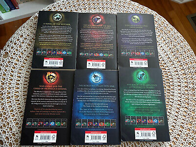 THE WITCHER SERIES BOOKS # 1-5 & SEASON STORM UK EDITION BY