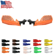 Dirt Bike Handguards Hand Guards Protect For Honda Kawasaki Suzuki 7/8 Handlebar