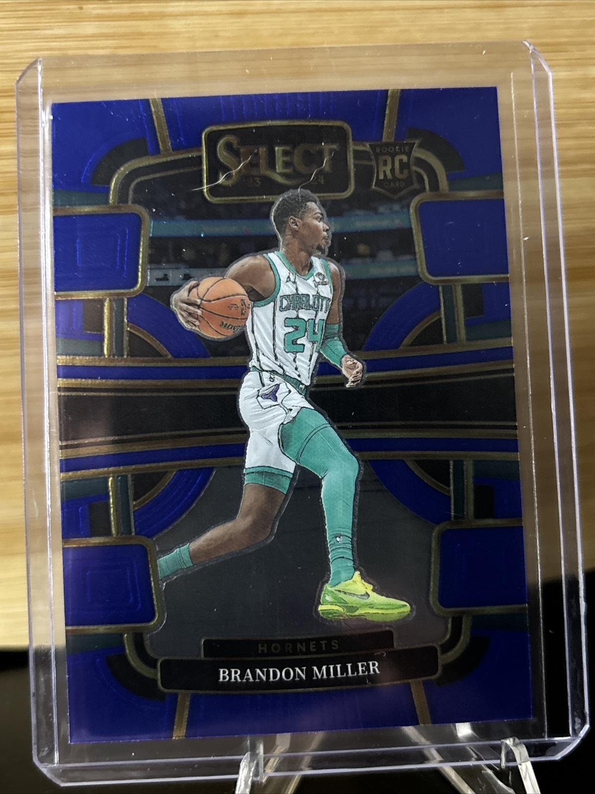 2023-24 Panini Select NBA Brandon Miller Blue Concourse Rookie #80 Hornets RC