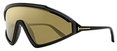 Tom Ford ALISSA-02 TF608 52G Tortoise Round Plastic Sunglasses