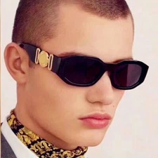 Oval Vintage Sunglasses - Cateye Retro Eyewear Anti-Reflective Men Women Fashion