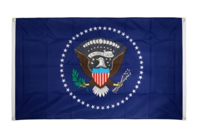 BALKONFLAGGE BALKONFAHNE USA President Präsident 2 Flagge Fahne für den BALKON 9