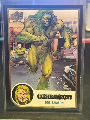 2023 Upper Deck Marvel Beginnings Volume 2 Series 2 Black Border #166 Doc Samson