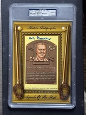 A. B. HAPPY CHANDLER 2011 Legends of the Hall Historic Autographs HA Auto PSA 9