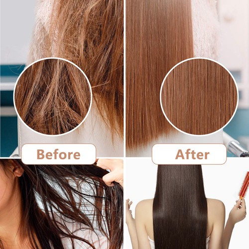 Round Hair Styling Comb Wooden Handle Curling Hair Brush for Home Salon - Picture 7 of 12
