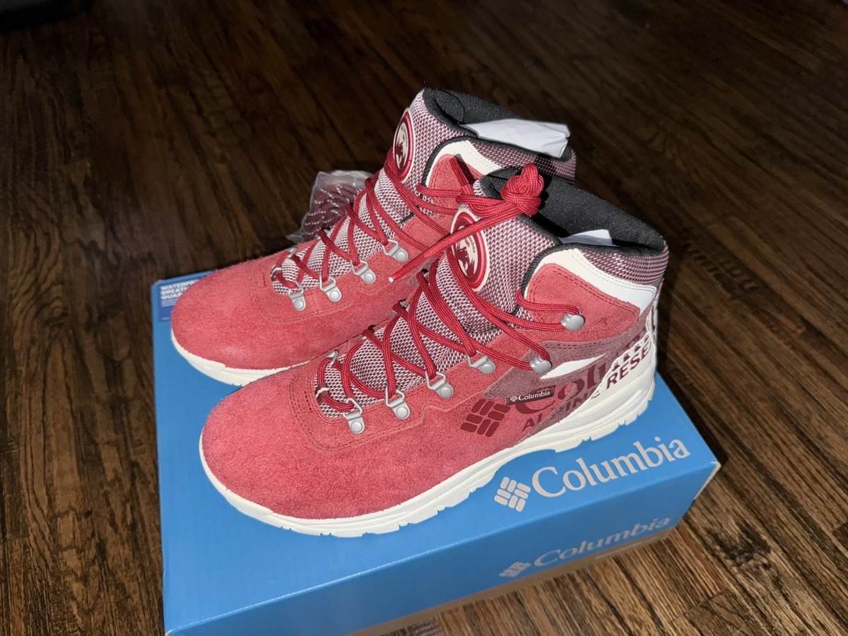 Kith for Columbia Newton Ridge Red 2024 Size 11 Lightweight  display picture 2