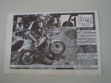 advertising Advertising 1987 FORKS FORAL and APRILIA TX 311 M and DIEGO BOSIS