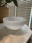 Anchor Hocking Fire King Mixing Serving Nesting Tapered Bowl Milk White Glass