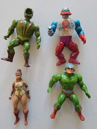 New ListingVintage 1981 He-Man Masters of The Universe Lot Action Figures Lot x4 | Good