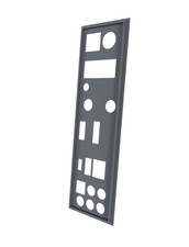 IO Shield Backplate for ASUS TUF GAMING B550M-PLUS WI-FI Motherboard Replaceme