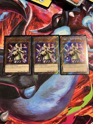 Konami Yu-Gi-Oh! Kycoo The Ghost Destroyer (Platinum rare) Ra03 bonanza! (X3)