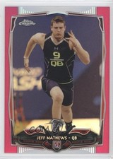 2014 Topps Chrome BCA Pink Refractor 301/399 Jeff Mathews #113 1s7