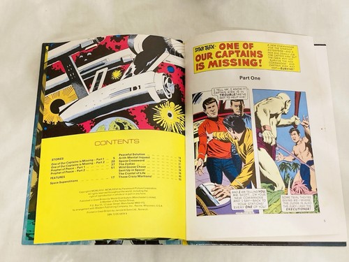 Star Trek Annual 1978 | Unclipped Vintage Hardcover Book | Capt. Kirk Spock | sehr guter Zustand - Bild 4 von 9