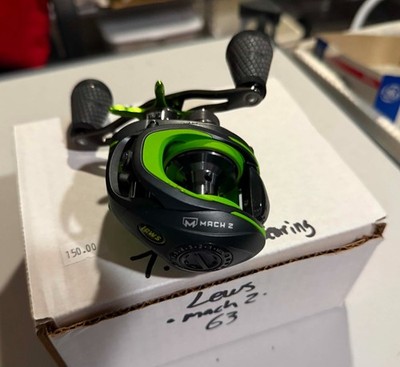 Lew's Mach 2 Low Profile Baitcast Reel RH 7.5:1 10BB 15lb  Gen 3