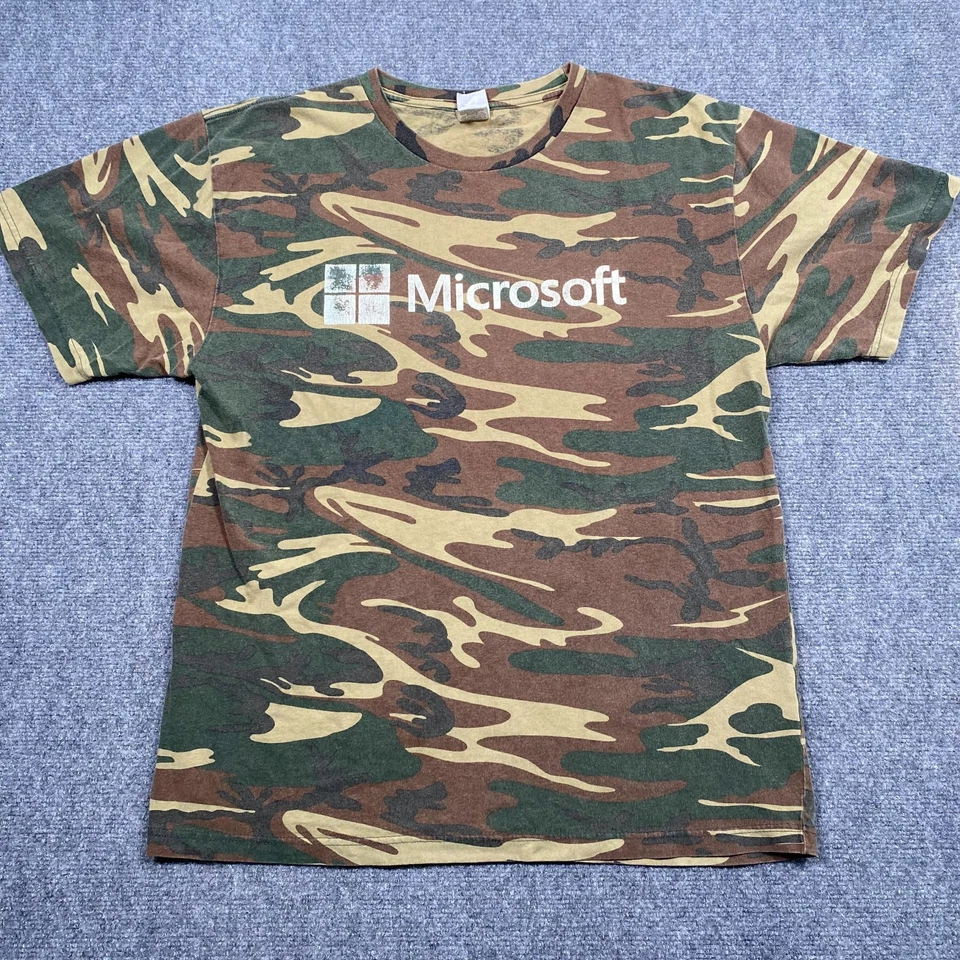 Microsoft Call Of Duty Advanced Warfare Double Sided Camo T Shirt Video Game XL  - Image 2 of 4