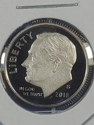 2018-S Gen Unc. Proof Silver Roosevelt Dime - Free Shipping