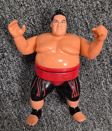 WWF Hasbro Yokozuna Action Figure 1994 Series 8 WW...