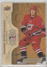 2018-19 Upper Deck Engrained Rookies 54/299 Andrei Svechnikov #80 m7l